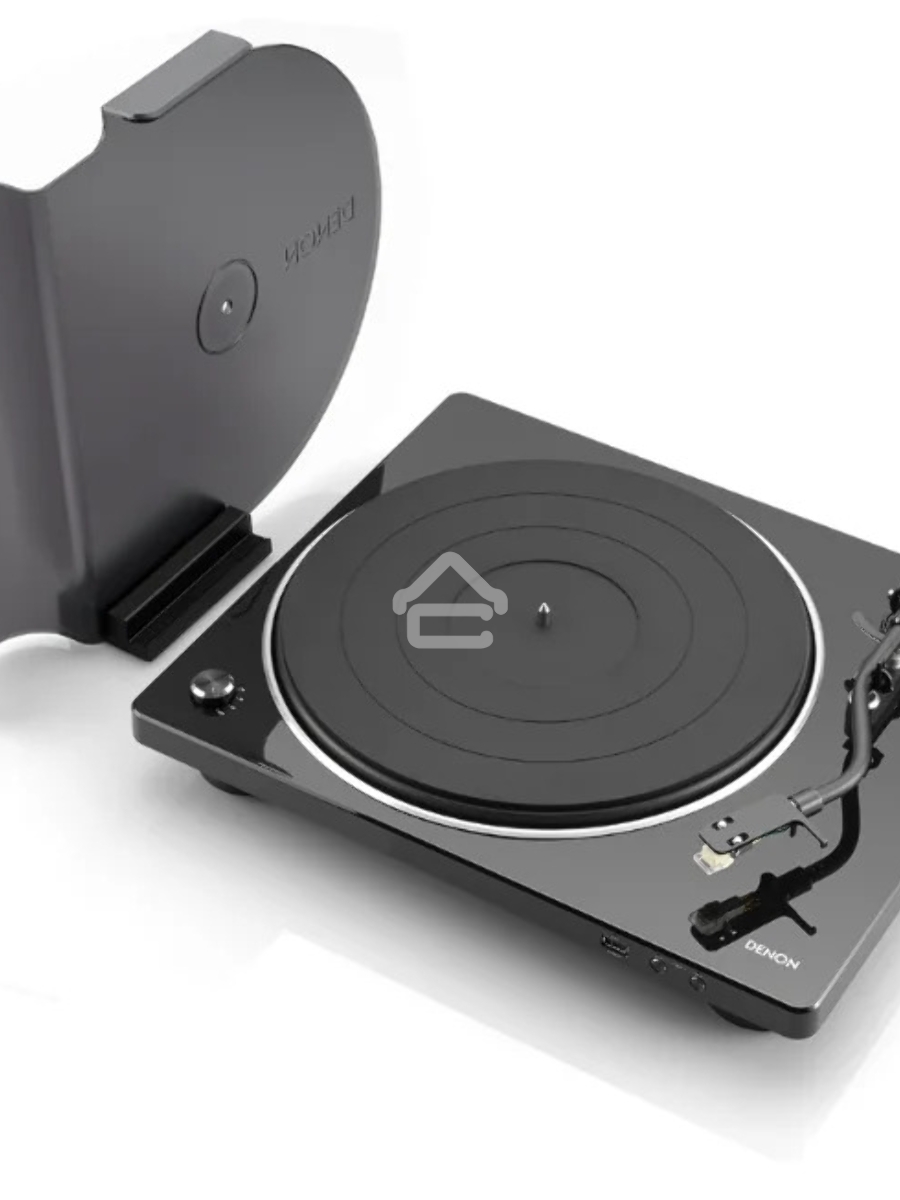 Проигрыватель винила Denon DP-450USB частично автоматический черный