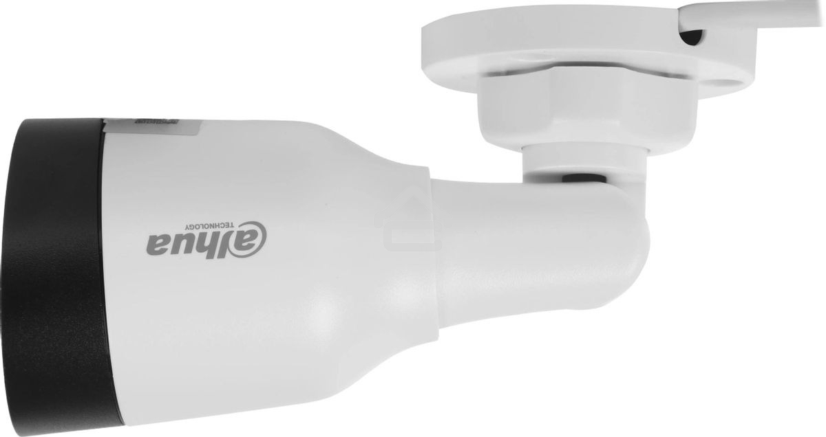 Уличная цилиндрическая IP-видеокамера Dahua DH-IPC-HFW1230S1P-0280B-S6 2Мп, 1/2.8” CMOS, объектив 2.8мм, детектор человка, ИК-подсветка до 30м, IP67, корпус: металл, пластик