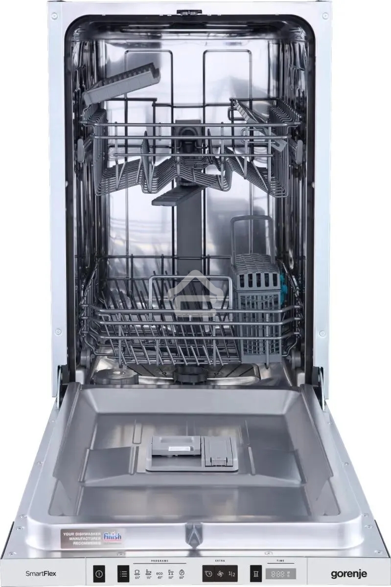 Встраиваемая посудомоечная машина Gorenje GV522E10S, серебристый, 44.8 см, 9 компл., 49 дБ, класс A++