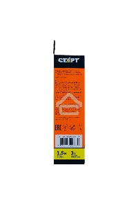 Удлинитель сетевой СТАРТ S 3x1 ZDV 2USB-- 12, 3 розетки, до 16А, 2xUSB, 1.5м, с заземлением, кнопка включения, функцией ночника, защитными шторками от детей, белый