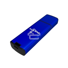 Флешка USB Maxvi MP2 blue (FD16GbUSB20C10MP2), 16Gb, USB 2.0, R/W 15/5, синий/черный