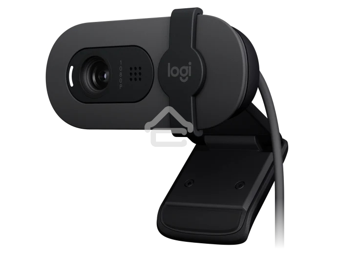 Веб-камера Logitech Webcam Brio 100, 1920x1080, GRAPHITE, защитная шторка, 960-001585