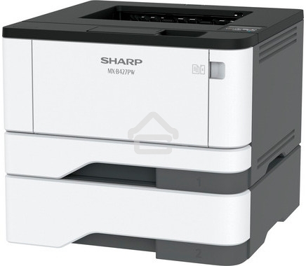 Принтер лазерный Sharp MXB427PWEU, A4, ч/б, печ. до 40 стр мин, 600 x 600 DPI, Ethernet, Wi-Fi, USB