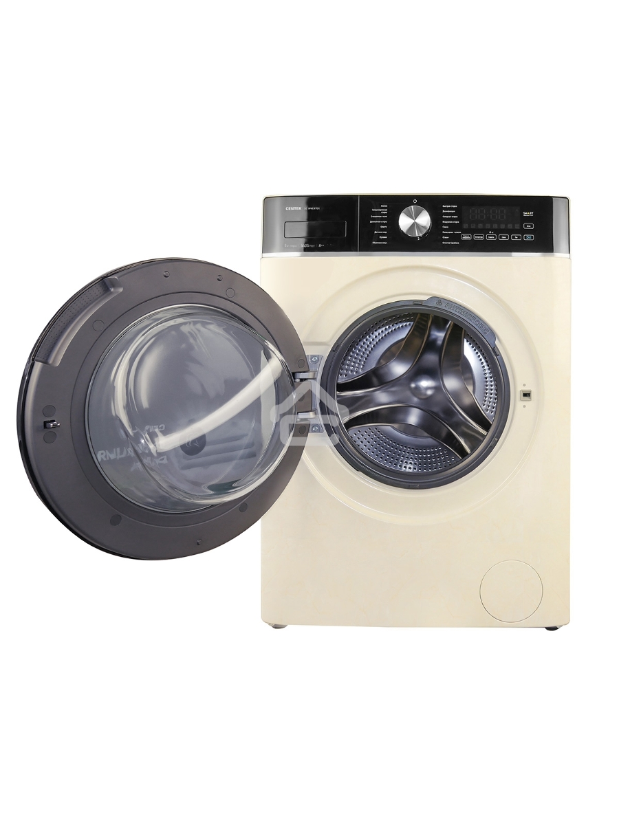 Стиральная машина Centek CT-1961 бежевый, загрузка фронтальная 8 кг, 1400 об/мин., класс: А+++