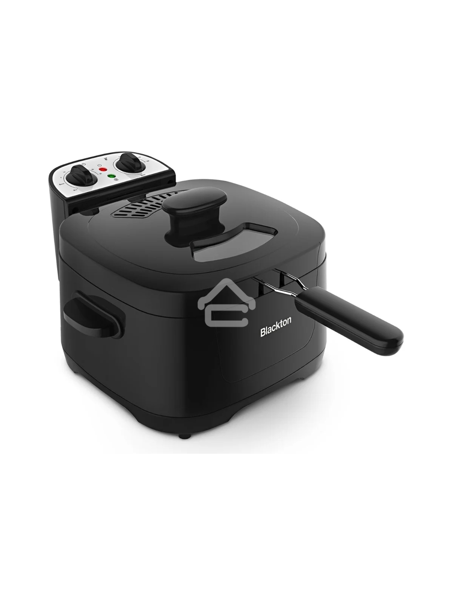 Фритюрница Blackton Bt DF1112 Black. Потребляемая мощность 2000 Вт/Мах. объем 3л/Параметры электропитания 220-240 В,50Гц/Класс защиты от поражения электрическим током Класс I/Регулировка температуры/Компактный размер/Быстрый нагрев до 90 градусов