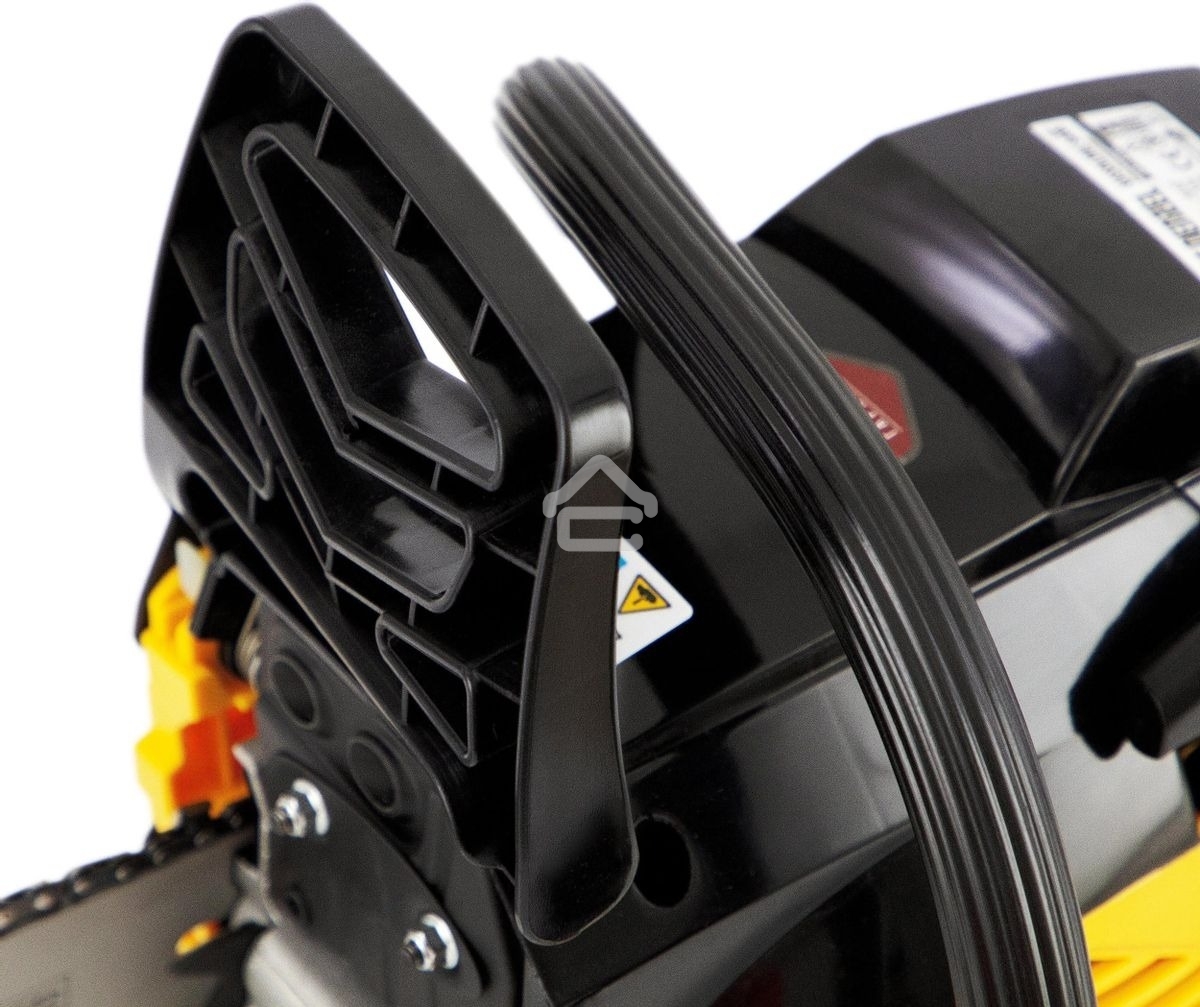 Пила цепная бензиновая Denzel DGS-5218, шина 45 см, 52см3, 3,5 л.с., шаг 0,325, паз 1,5 мм,