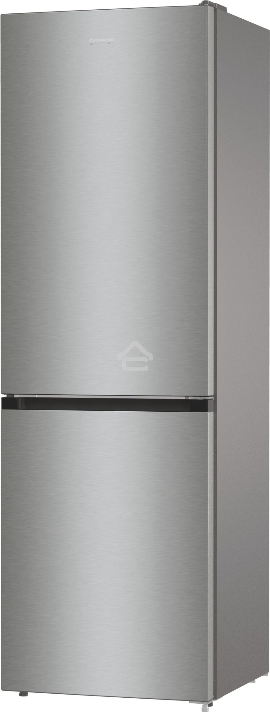 Холодильник Gorenje NRKE62XL серебристый металлик двухкамерный 203/99л морозилка снизу, No Frost