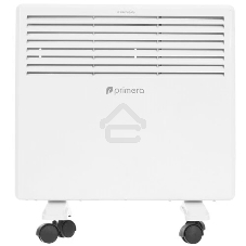 Конвектор Primera PHP-1000-MWB, белый, 1000 Вт, 15 м2, термостат