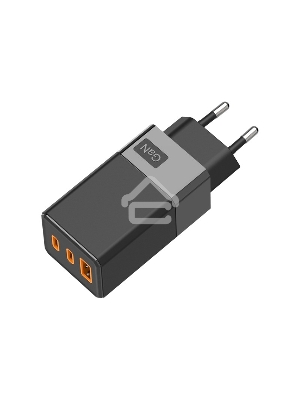 Сетевое зарядное устройство USB-A и 2 USB-C, 65Вт Rexant