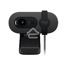 Веб-камера Logitech Webcam Brio 100, 1920x1080, GRAPHITE, защитная шторка