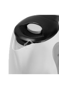 Чайник электрический Maxwell MW-1079 W, 2200Вт, 1.7л, белый/черный