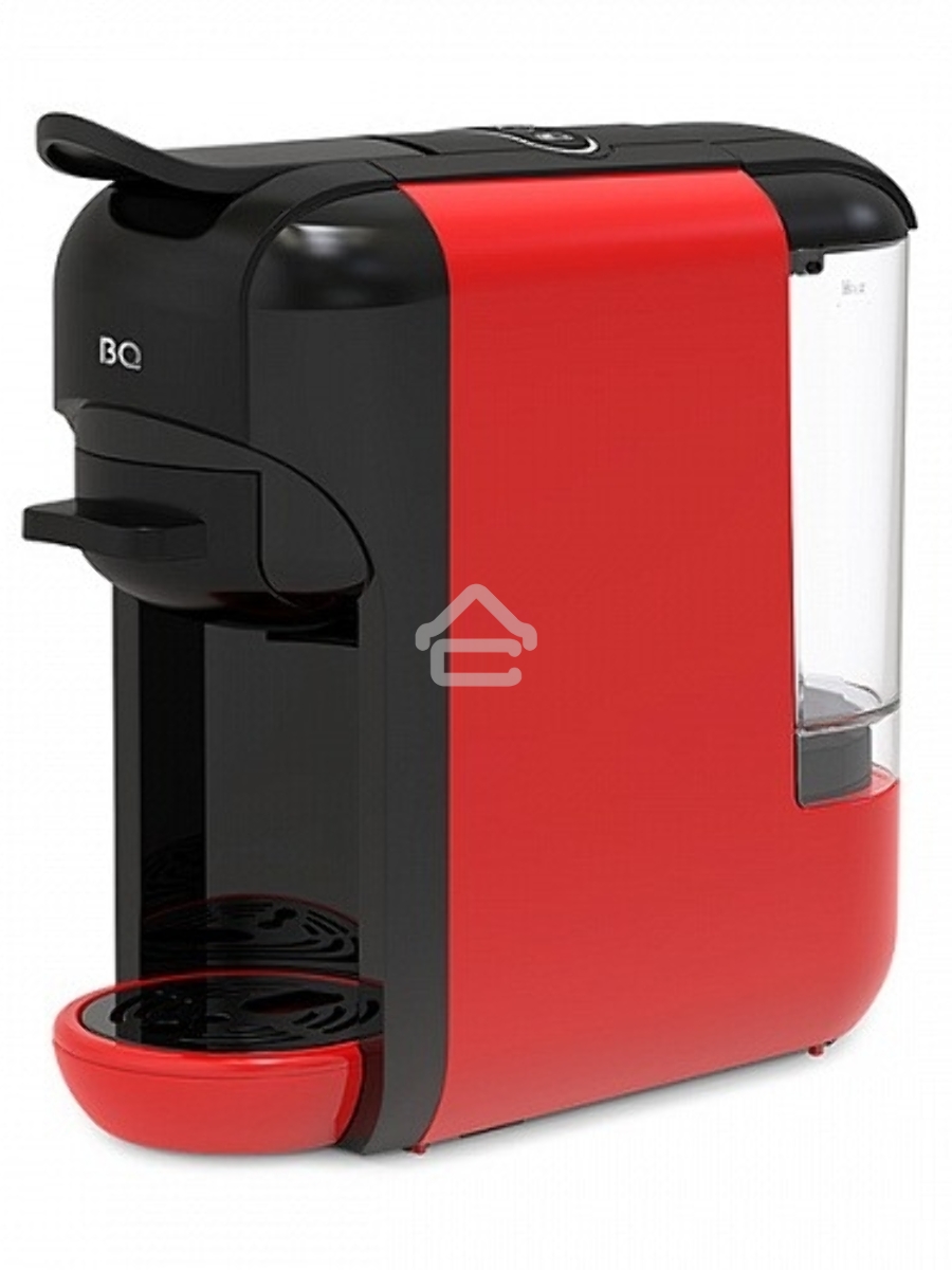 Кофеварка 3 в 1 BQ CM3000 черный-красный, исп. кофе - капсулы/молотый, 0.6 л, 1450 Вт, 19 бар