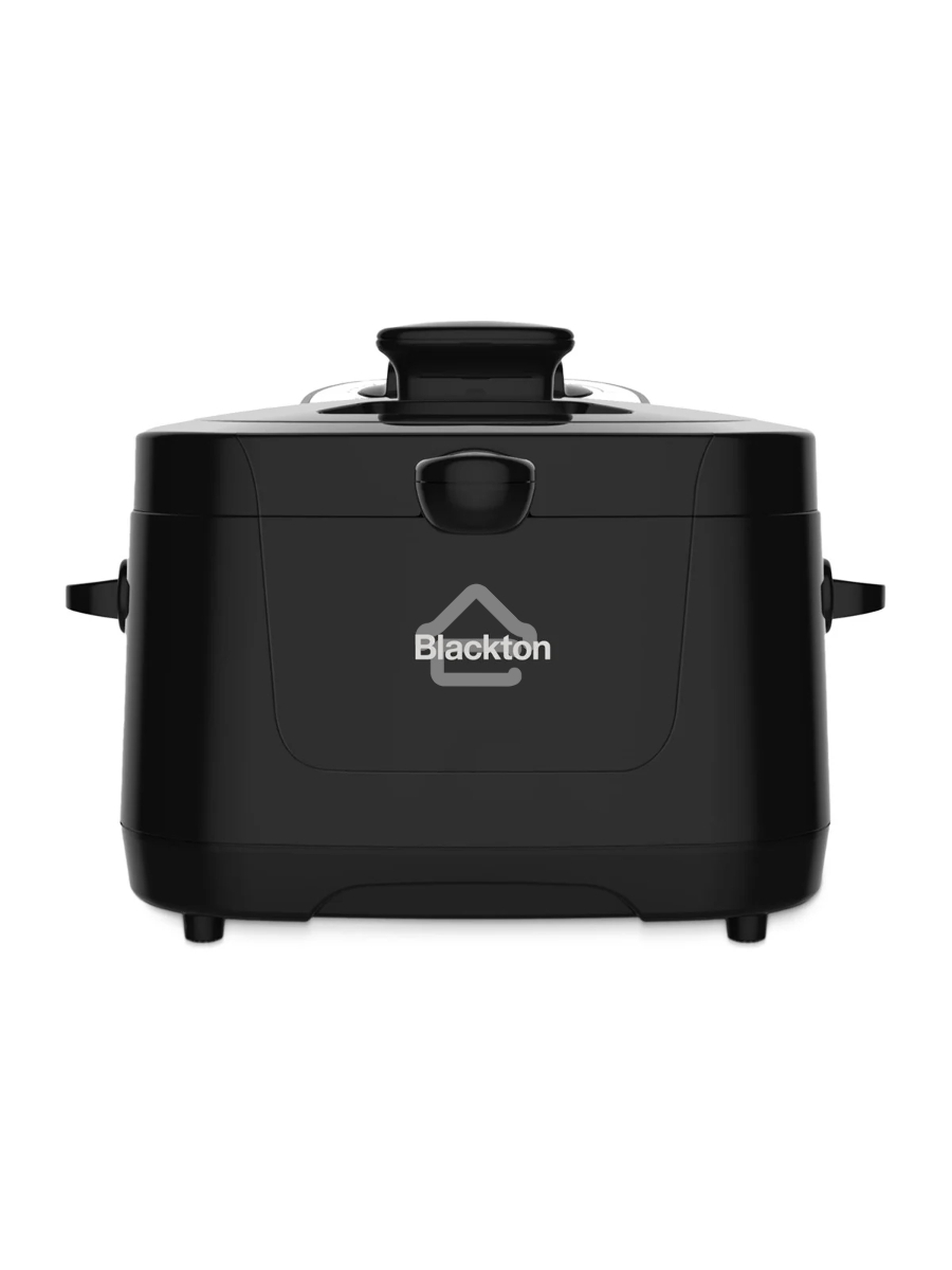 Фритюрница Blackton Bt DF1112 Black. Потребляемая мощность 2000 Вт/Мах. объем 3л/Параметры электропитания 220-240 В,50Гц/Класс защиты от поражения электрическим током Класс I/Регулировка температуры/Компактный размер/Быстрый нагрев до 90 градусов