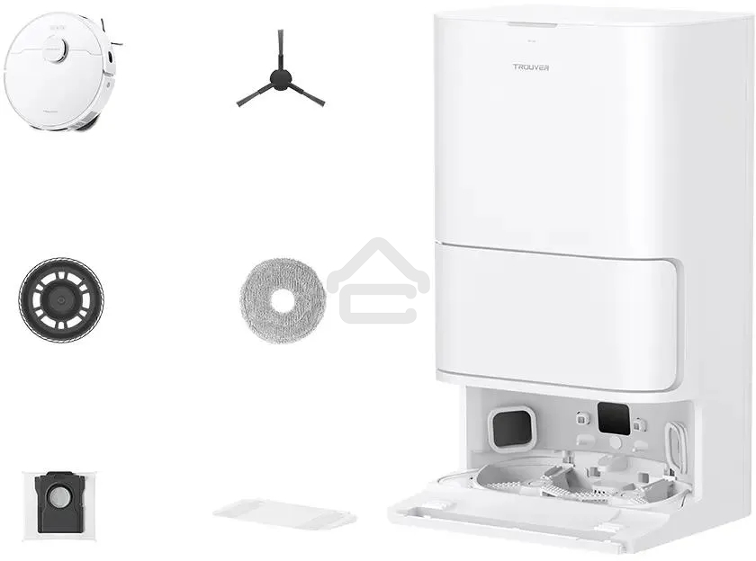 Робот-пылесос Dreame Trouver E30 Ultra 75Вт белый