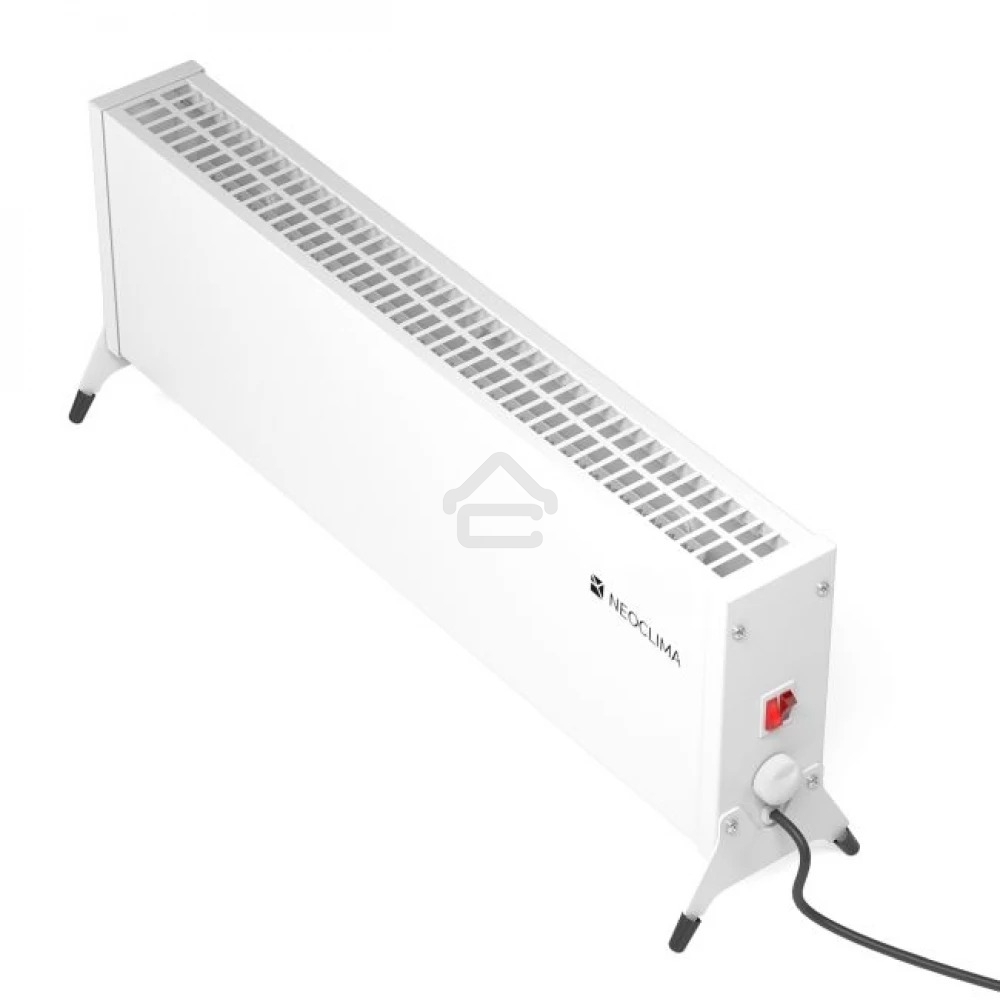 Конвектор электрический Neoclima Nano 2000W белый, 2000 Вт, 25 м2, термостат