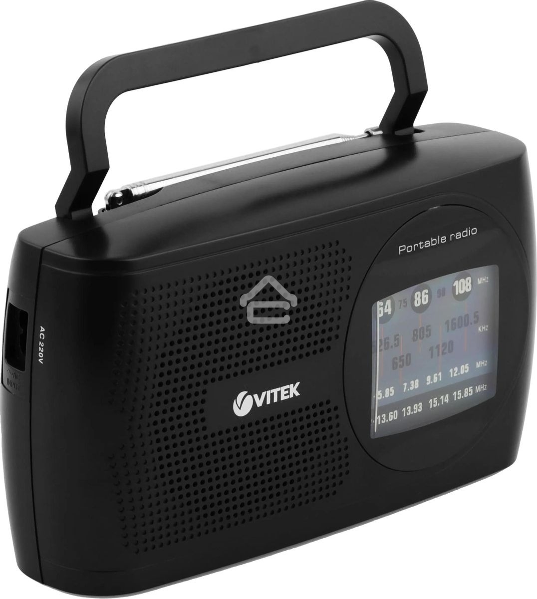 Радиоприемник Vitek VT-3587 BK черный