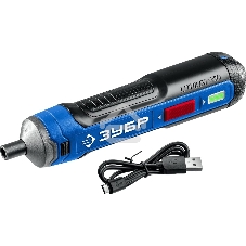 Отвертка аккумуляторная ЗУБР Профессионал PSD-4 4 Vmax, в коробке