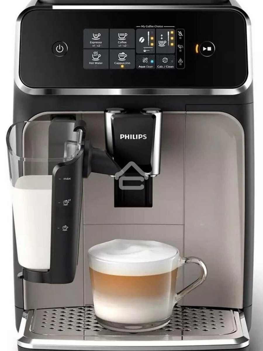 Кофемашина автоматическая Philips EP2235/40 черный, исп. кофе - зерновой, 1.8 л, 1500 Вт, 15 Бар.