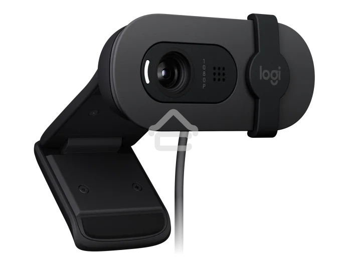 Веб-камера Logitech Webcam Brio 100, 1920x1080, GRAPHITE, защитная шторка, 960-001585