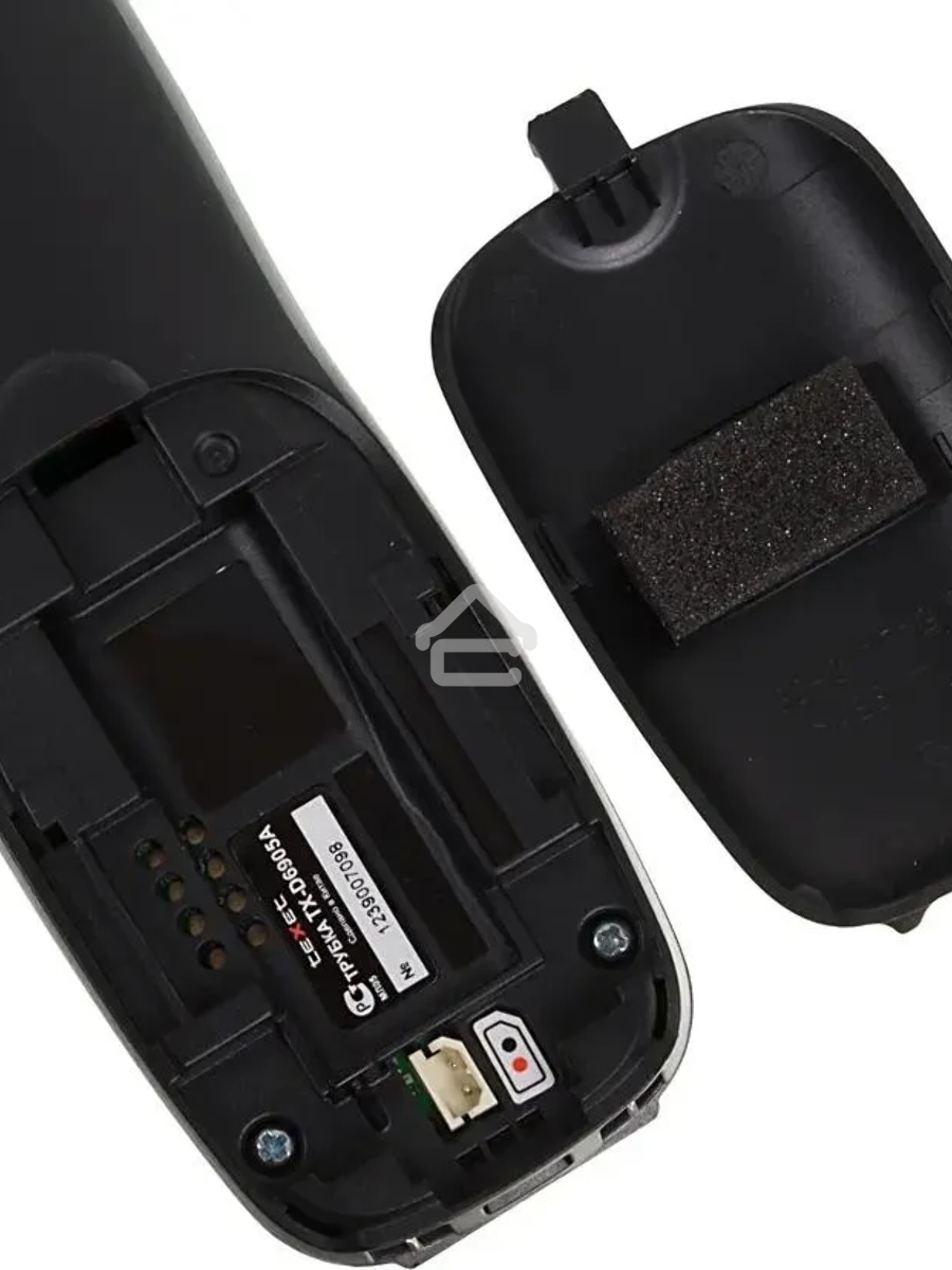 Радиотелефон teXet TX-D6905A черный (громкая связь,телефонная книга на 50 имен и номеров, определитель номера, будильник)