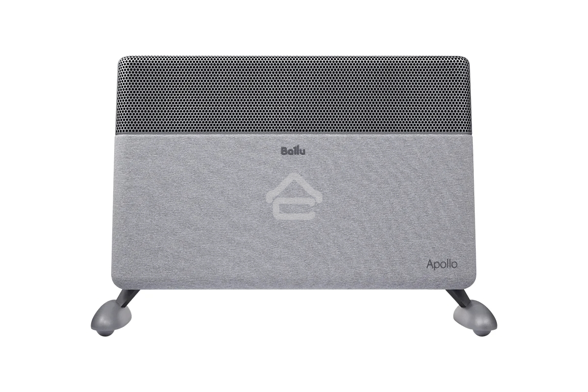Конвектор электрический Ballu Apollo digital INVERTER Moon Gray BEC/ATI-1501 серый, 1500 Вт, 20 м2, термостат, дисплей, WiFi