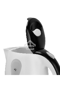Чайник электрический Maxwell MW-1079 W, 2200Вт, 1.7л, белый/черный