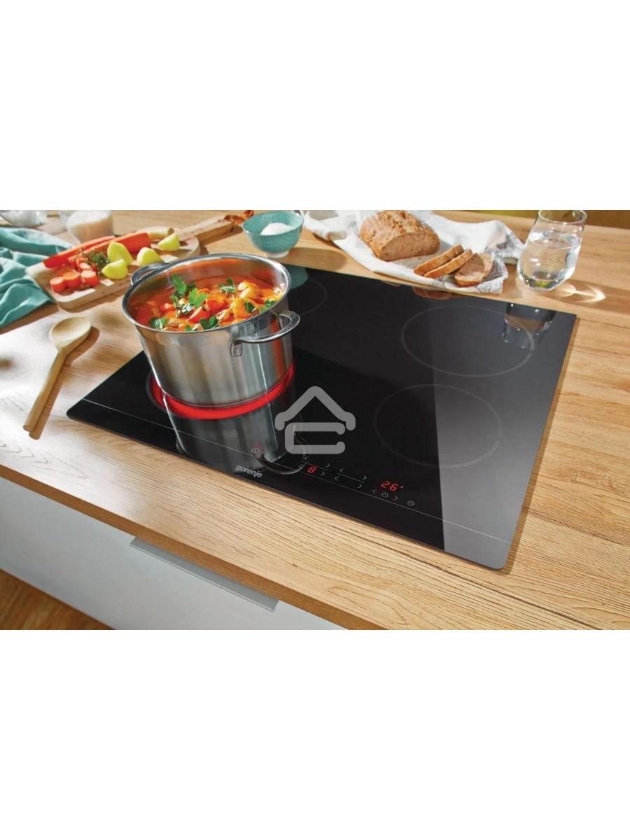 Электрическая варочная панель Gorenje ECT641BSC, Hi-Light, независимая, черный