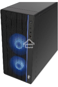 ПК IRU Game 510H6SEA MT i5 12400F (2.5) 16Gb SSD512Gb RTX3050 6Gb Free DOS GbitEth 500W черный (2023150)