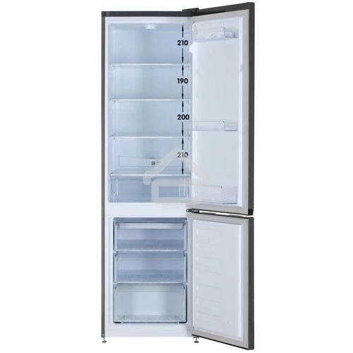 Холодильник Beko B1RCSK312G серый двухкамерный 213/87л морозилка снизу