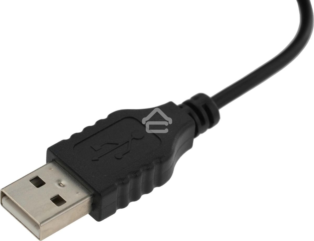 Мышь проводная Logitech B100 черный, 1000 dpi, USB, кнопки - 3