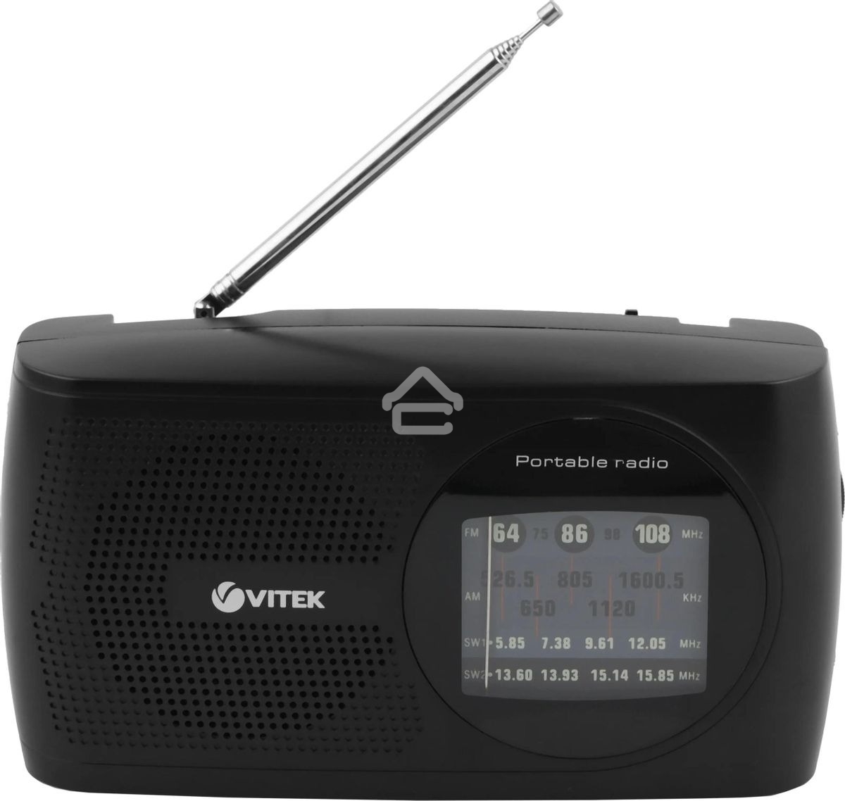 Радиоприемник Vitek VT-3587 BK черный