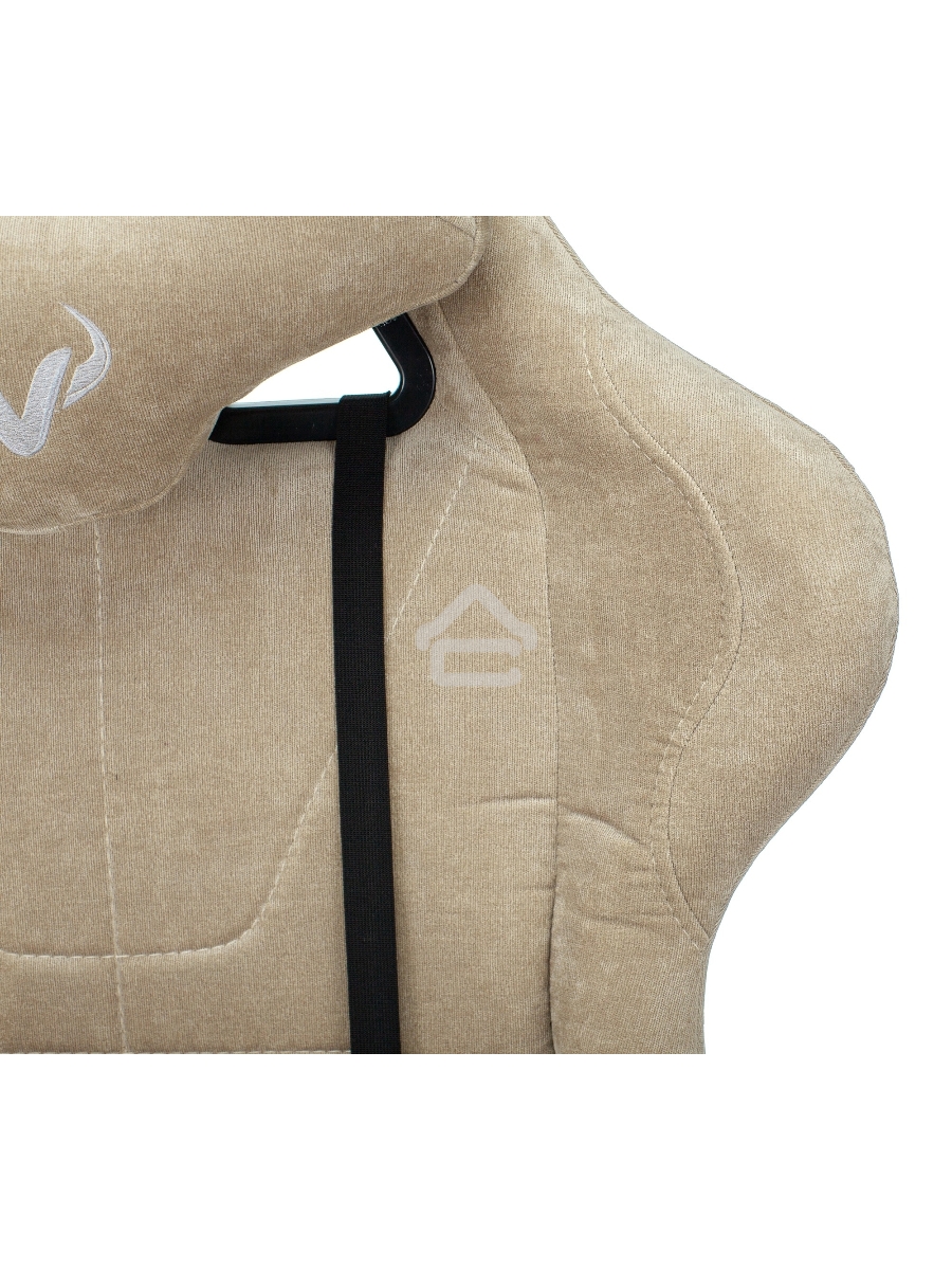Кресло игровое Бюрократ VIKING KNIGHT LT21 FABRIC песочный крестовина металл/пластик
