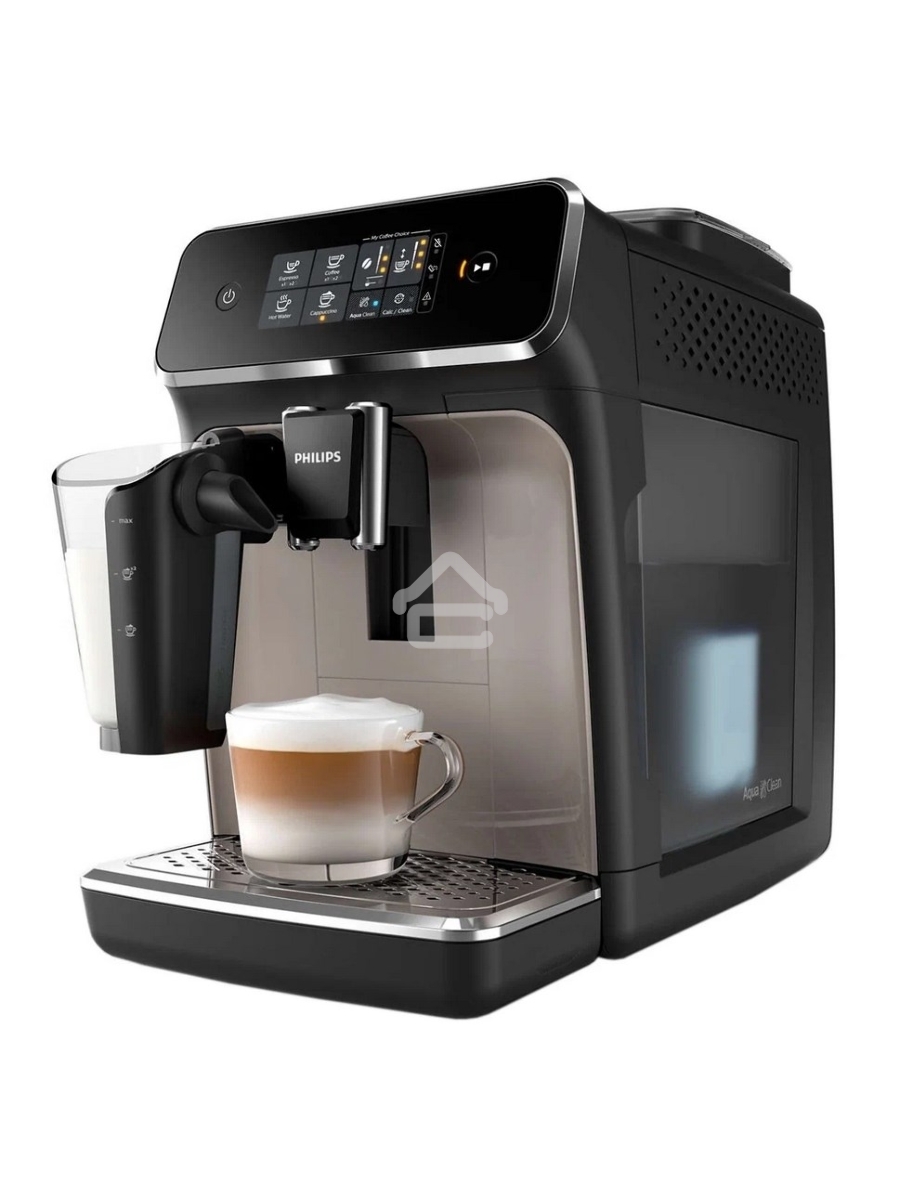 Кофемашина автоматическая Philips EP2235/40 черный, исп. кофе - зерновой, 1.8 л, 1500 Вт, 15 Бар.