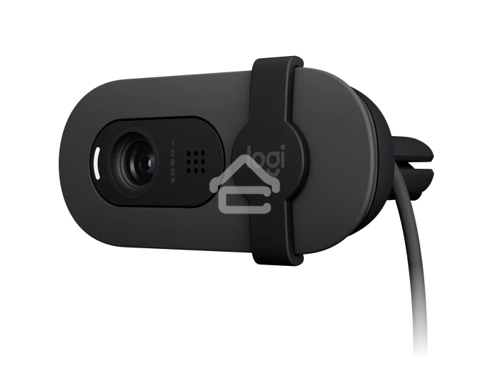 Веб-камера Logitech Webcam Brio 100, 1920x1080, GRAPHITE, защитная шторка, 960-001585