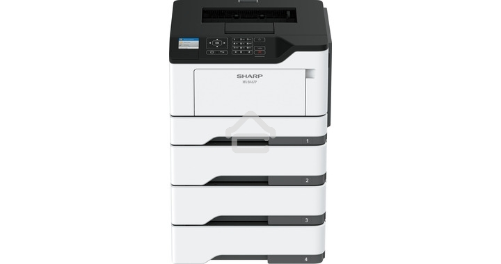 Принтер лазерный Sharp MXB467PEU, A4, ч/б, печ. до 44 стр мин, 1200 x 1200 dpi, USB, Ethernet