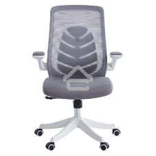 Кресло офисное для оператора Chairman CH565 серый, белый пластик