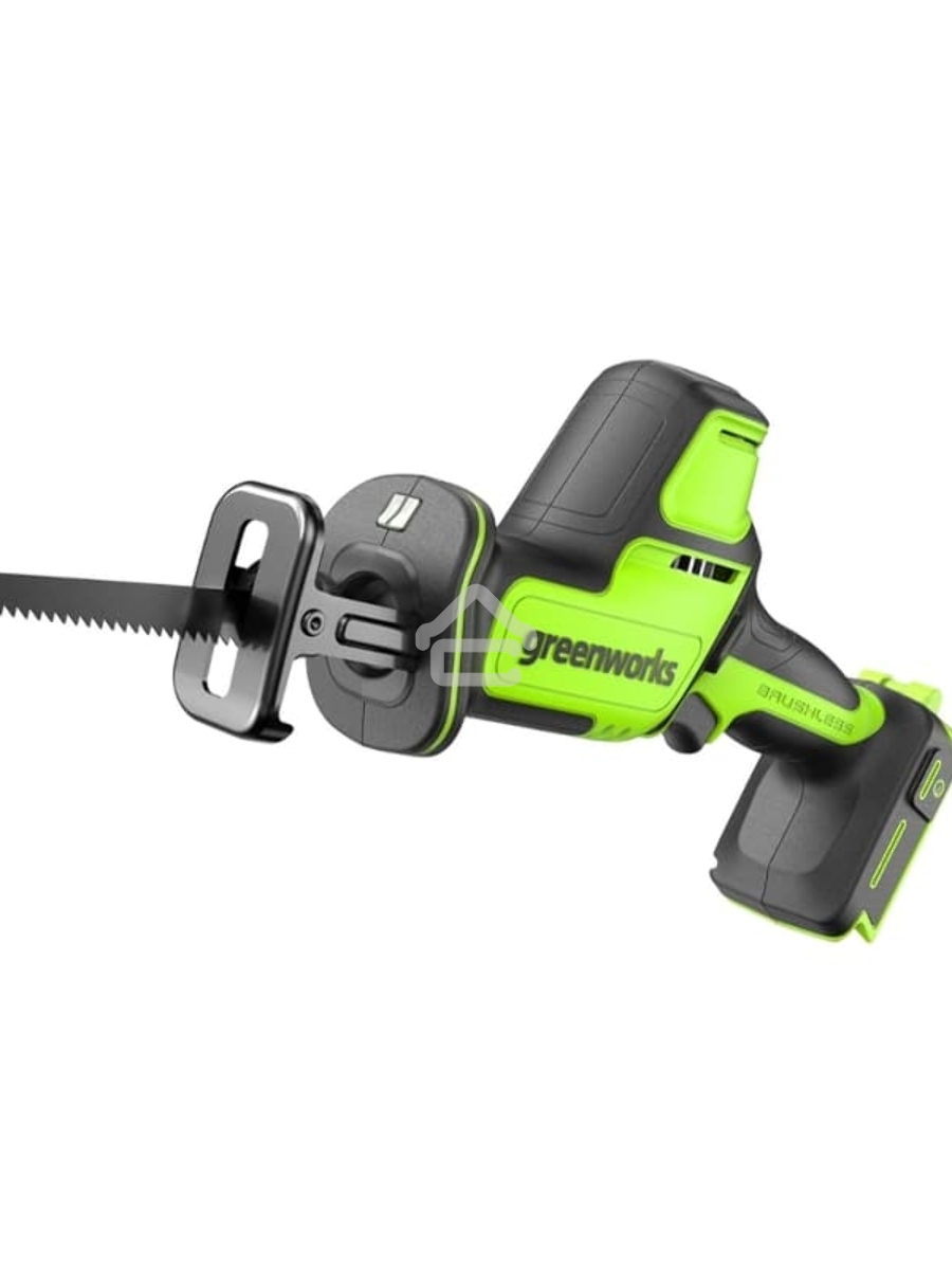 Пила сабельная аккумуляторная GreenWorks GPT-CRS-25, 24V, бесщеточная, без АКБ и ЗУ  (1200507)