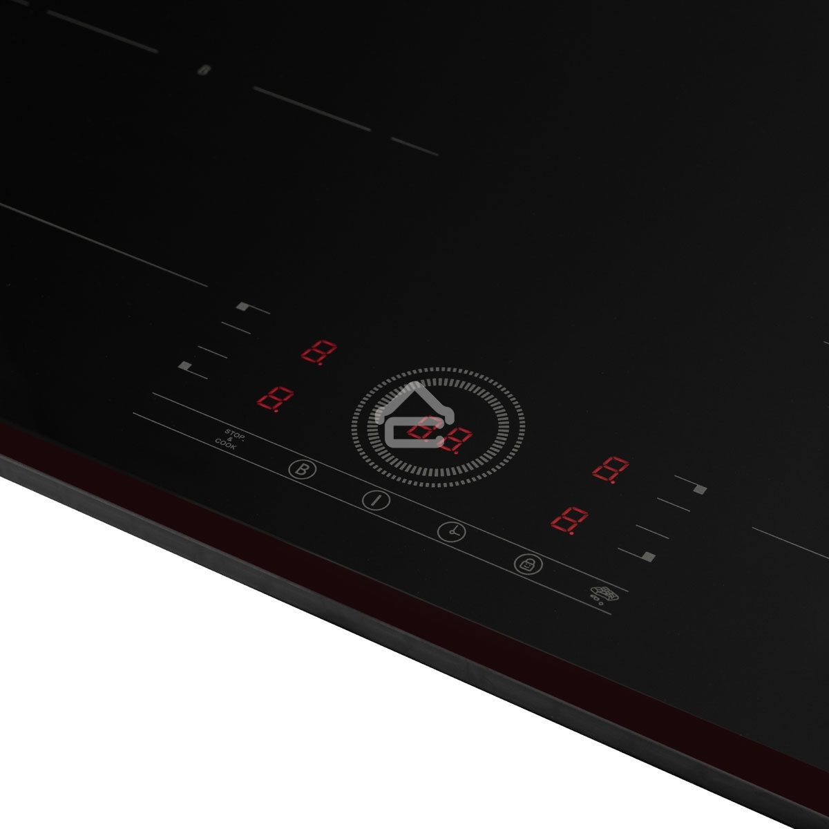 Индукционная варочная панель DeLonghi ELETTRA 4B0P CR независимая, черный