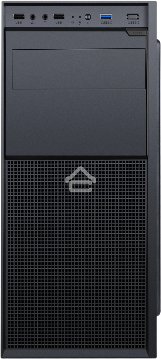 Компьютерный корпус Accord A-300 черный без БП ATX 1x120мм 2xUSB 2.0 1xUSB 3.0 audio