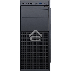 Компьютерный корпус Accord A-300 черный без БП ATX 1x120мм 2xUSB 2.0 1xUSB 3.0 audio