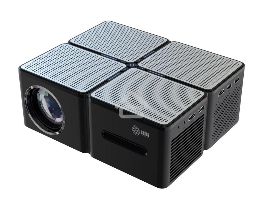 Проектор Cactus CS-PRO.03B.Full HD-A LCD 7500Lm LS 750Lm ANSI (1920x1080) 2300:1 ресурс лампы:30000часов 2xUSB typeA 3xHDMI 1.73кг