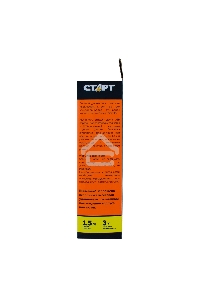 Удлинитель сетевой СТАРТ S 3x1 ZDV 2USB-- 12, 3 розетки, до 16А, 2xUSB, 1.5м, с заземлением, кнопка включения, функцией ночника, защитными шторками от детей, белый