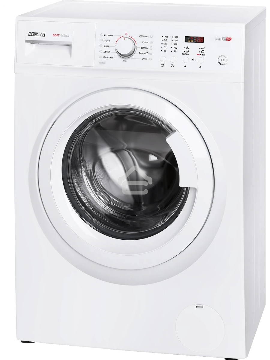 Стиральная машина Atlant СМА 40М105-00  белый, загрузка фронтальная 4 кг, 1000 об/мин., класс: А+