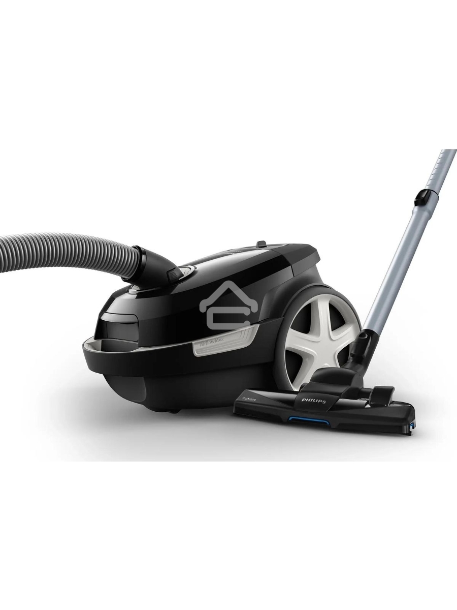 Пылесос Philips XD3112/09, черный, 900 Вт, уборка сухая, пылесборник контейнер 3 л