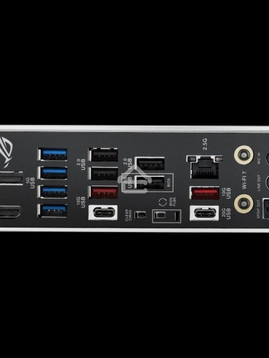 Материнская плата ASUS ROG STRIX B850-F GAMING WIFI, AM5, AMD B850, 4xDDR5, 2xSATA, 4xM.2, 1xPCIe 5.0 x16, 1xPCIe 4.0 x16, 1xPCIe x4, 1xDP, 1xHDMI, 1x2.5Gb LAN, 1xUSB-C 20Gbps, 1xUSB-C 10Gbps, 3xUSB-A 10Gbps, 4xUSB 5Gbps, 4xUSB 2.0, 3x3.5 мм, 7.1, ATX