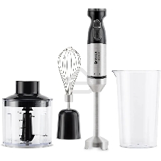 Блендер погружной Vitek VT-8545 1000 Вт, черный/серебристый