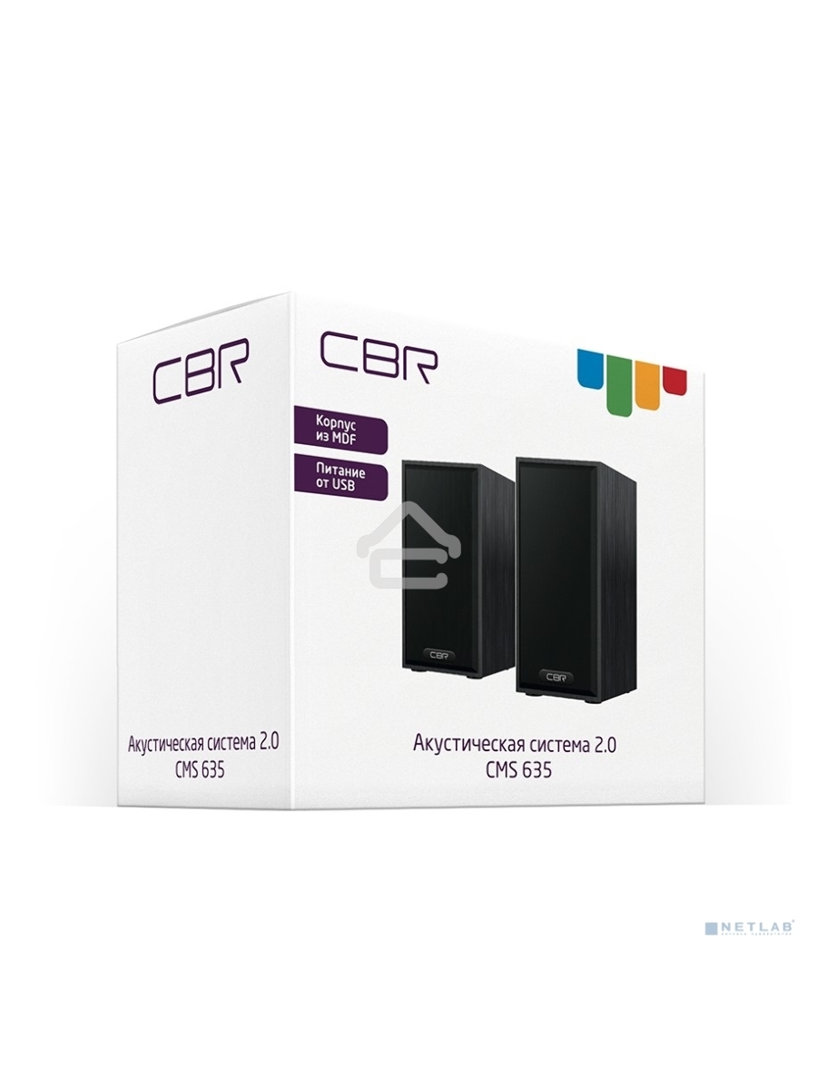 Колонки CBR CMS 635 Black