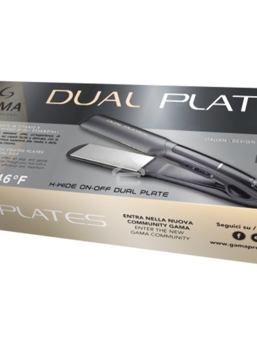 Выпрямитель для волос GA.MA X - WIDE ONOFF PTC DUAL PLATES AF (GI3034)