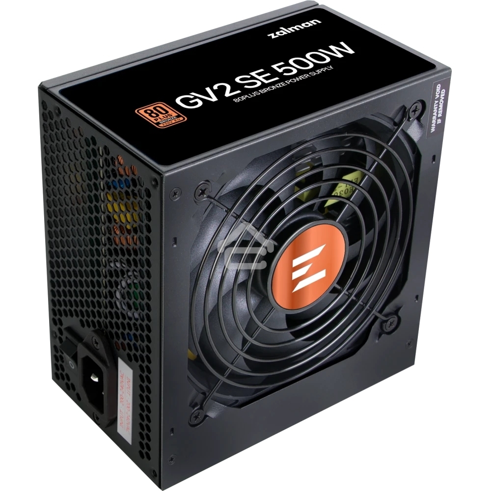 Блок питания Zalman ZM500-GV2SE, 500Вт, 80 PLUS Bronze, 120мм, черный