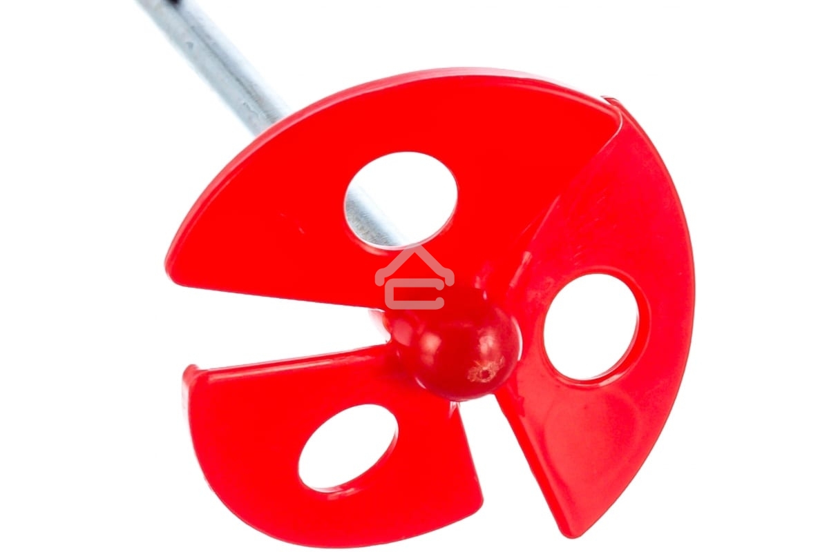 Миксер для красок, 60 х 6 х 350 мм, цилиндрический хвостовик Denzel